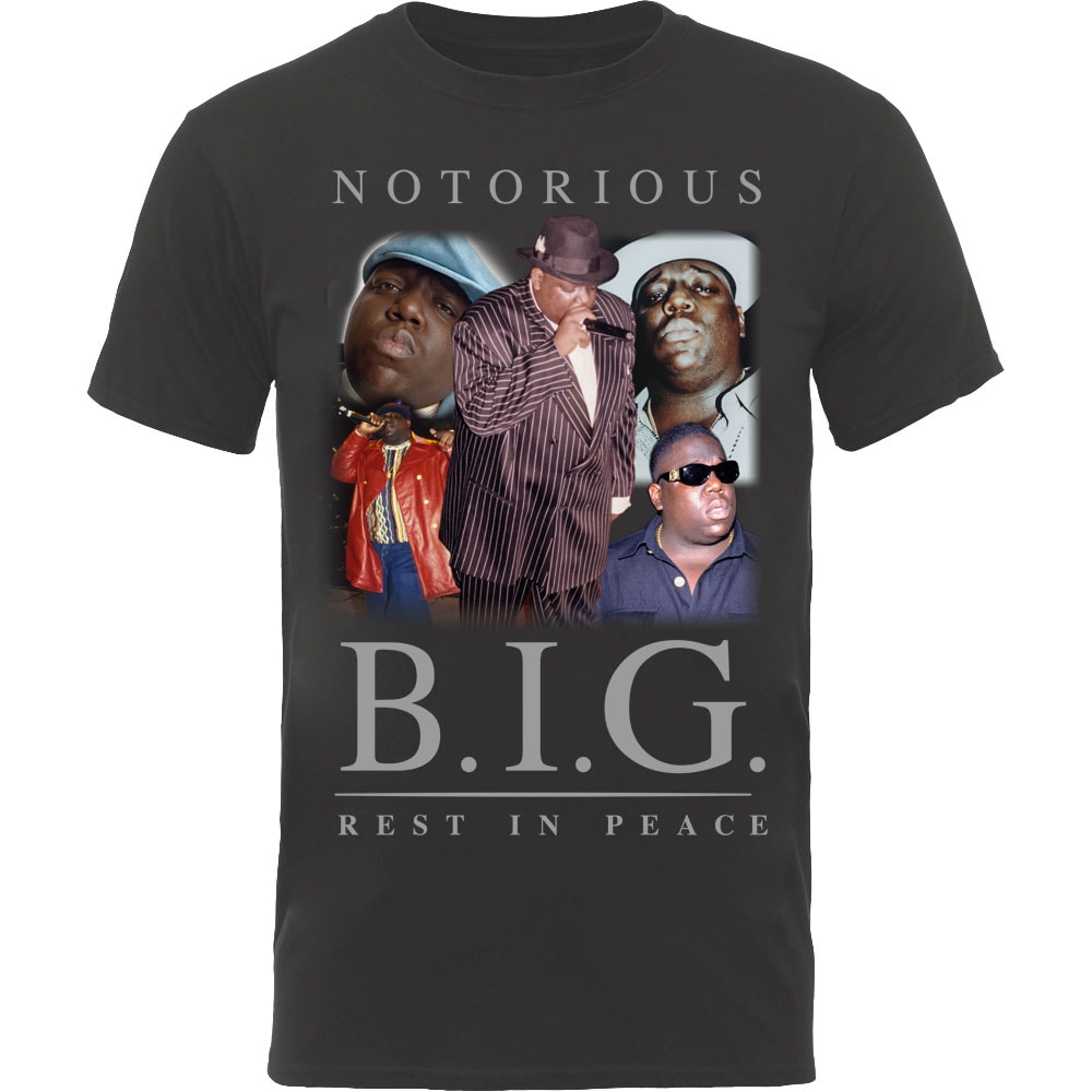 Biggie Smalls Unisex T-Shirt: Collage (XX-Large)