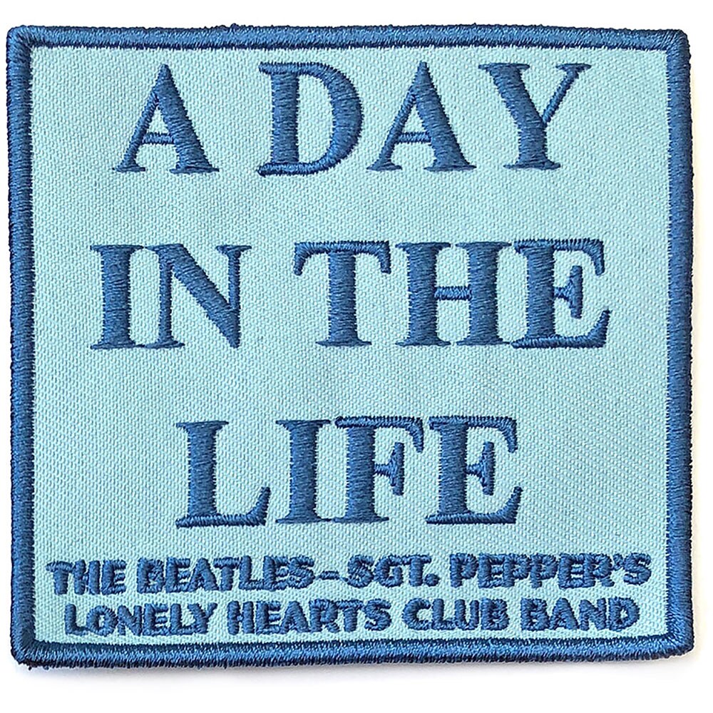 The Beatles Standard Patch: A Day In The Life (Song Title/Loose)