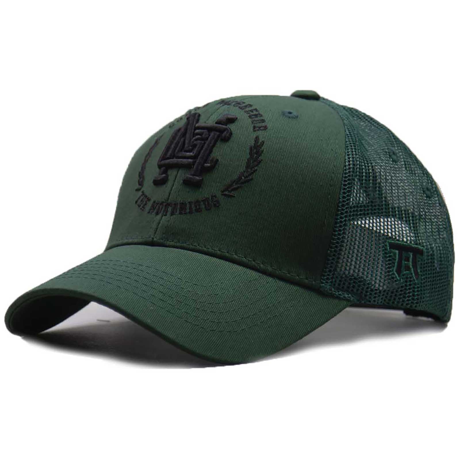 Tokyo Time Unisex Snapback Cap: UFC McGregor Black Wreath Logo