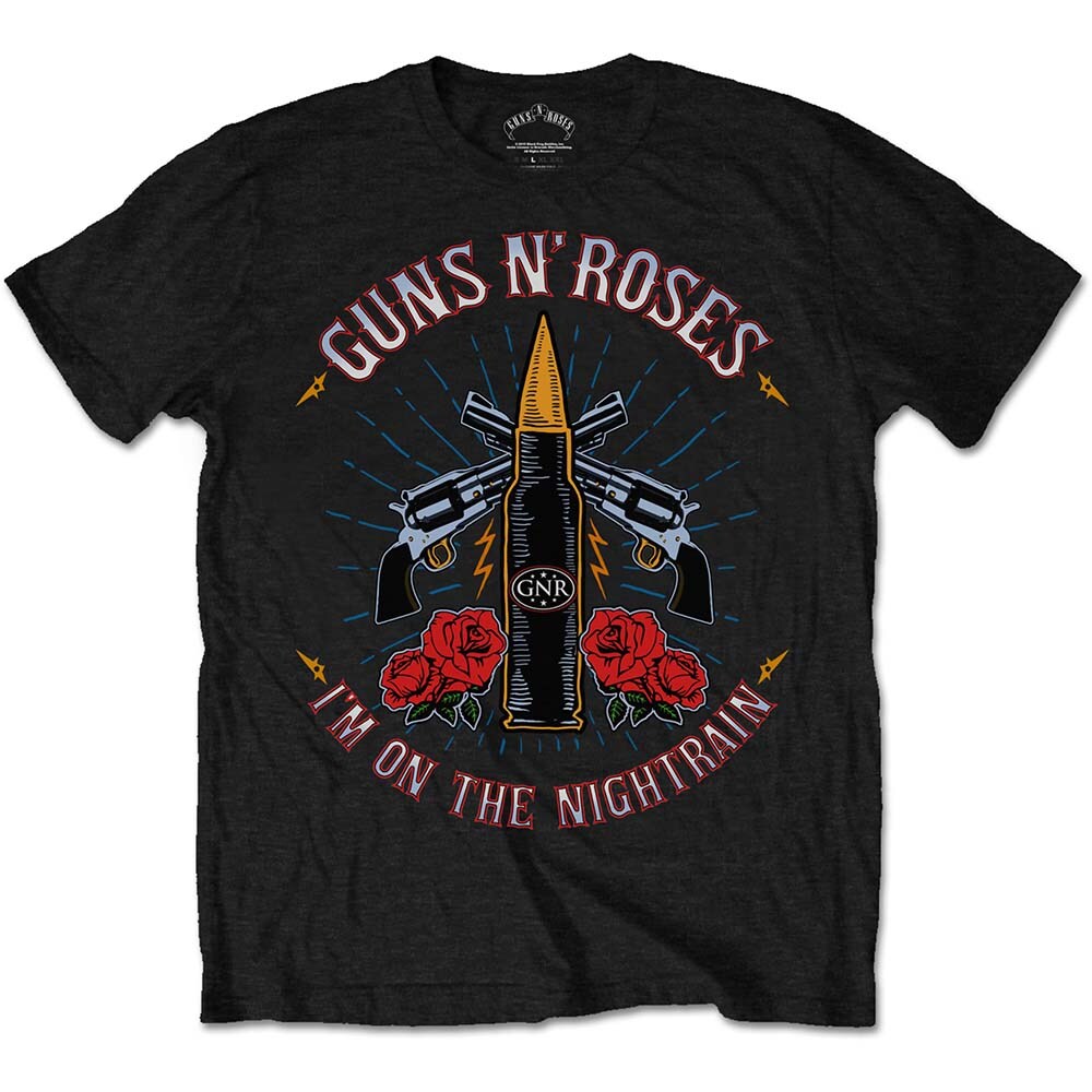 Guns N' Roses Unisex T-Shirt: Night Train (Medium) - 2