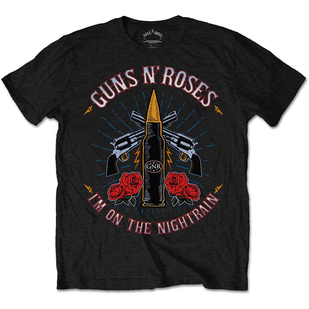 Guns N' Roses Unisex T-Shirt: Night Train (Large)