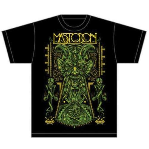 Mastodon Unisex T-Shirt: Devil on Black (Small) - 2