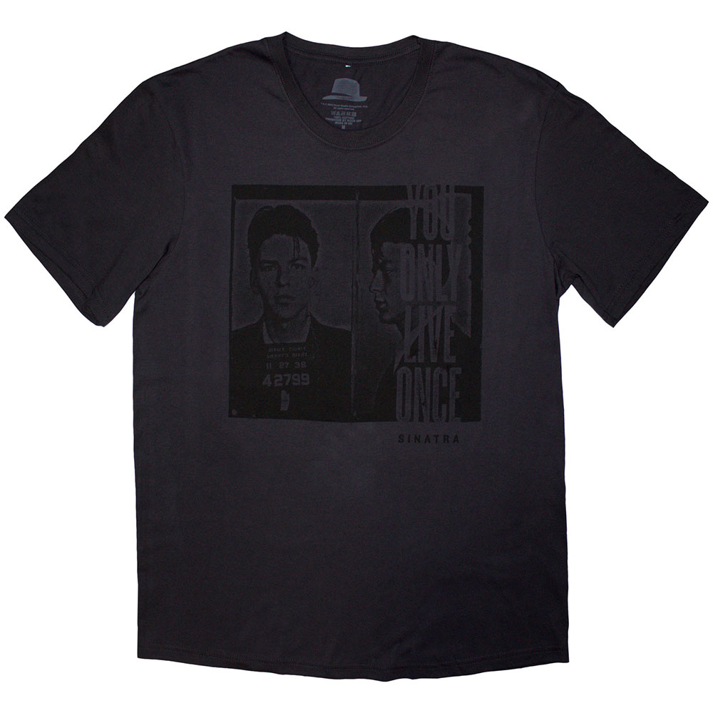 Frank Sinatra Unisex T-Shirt: Mugshot (Large)