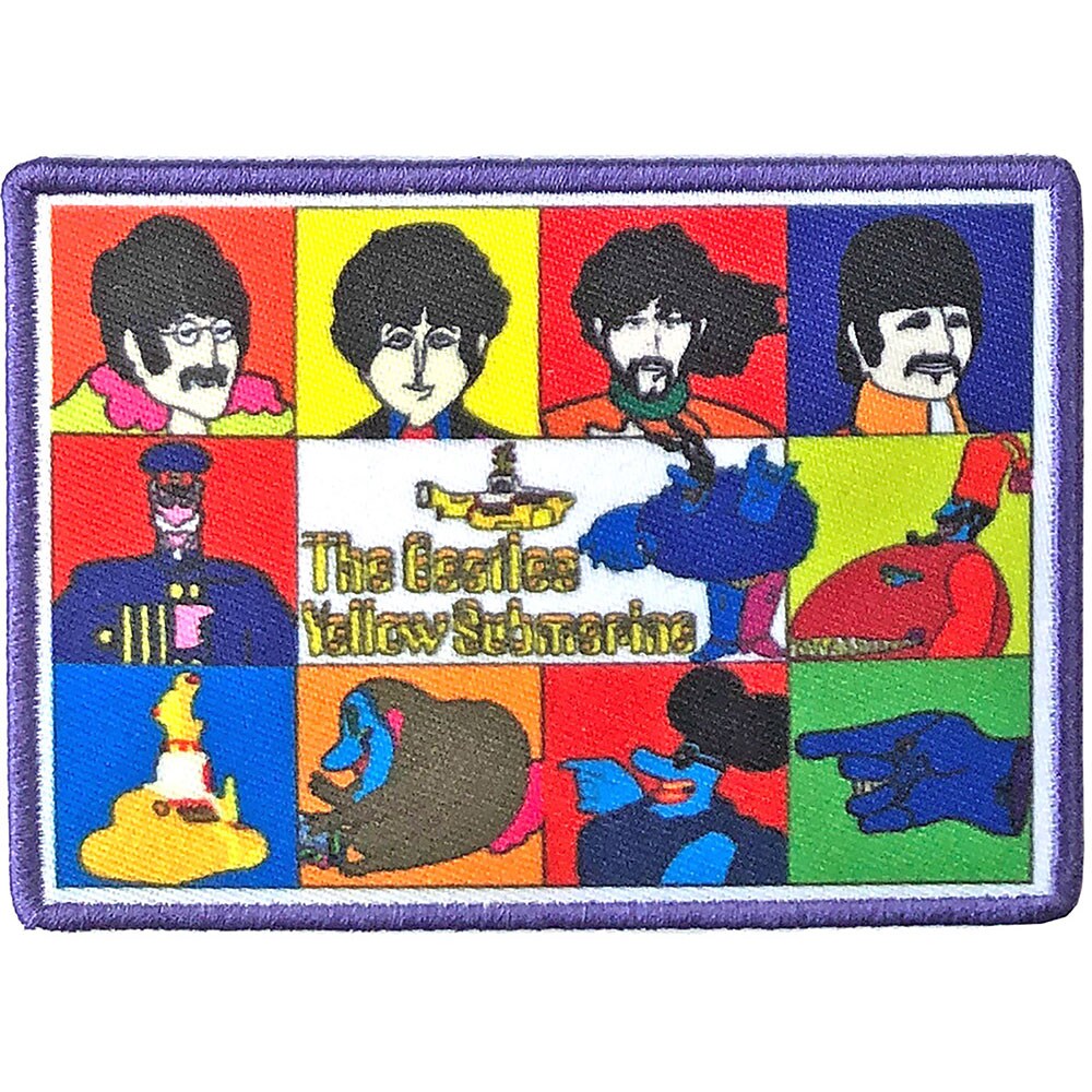 The Beatles Standard Patch: Yellow Submarine Characters (Loose)