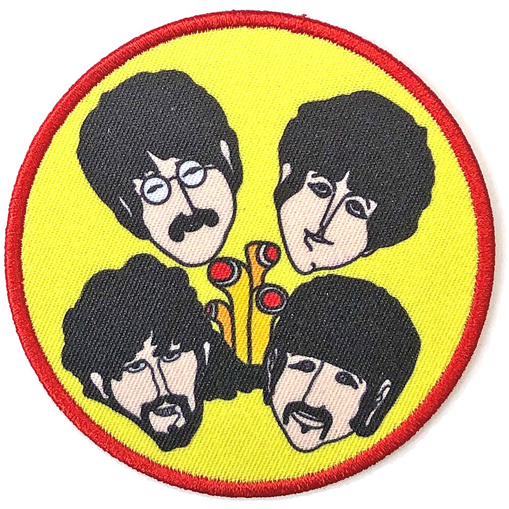 The Beatles Standard Patch: Yellow Submarine Perryscopes & Heads (Loose)