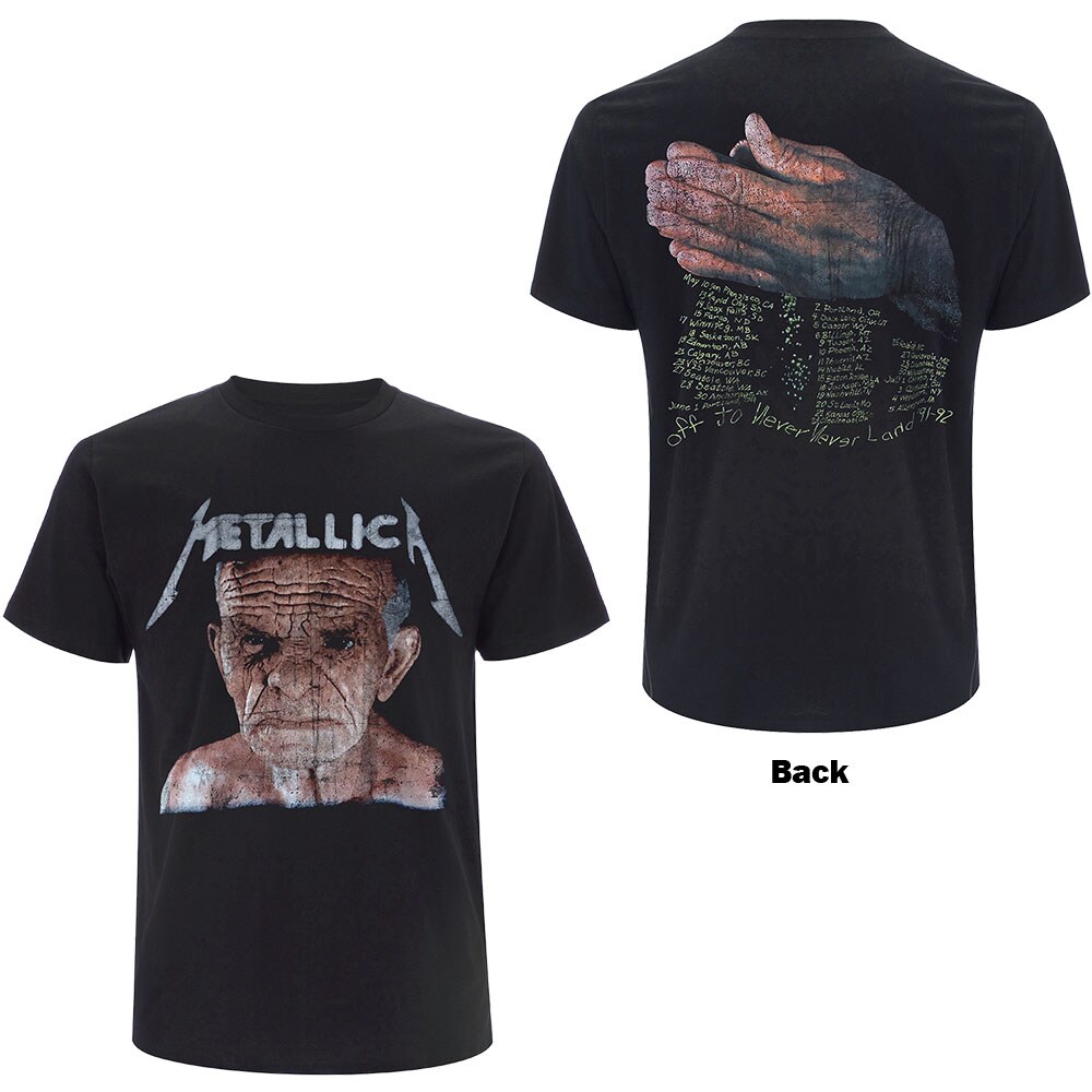 Metallica Unisex T-Shirt: Neverland (Back Print) (XX-Large)