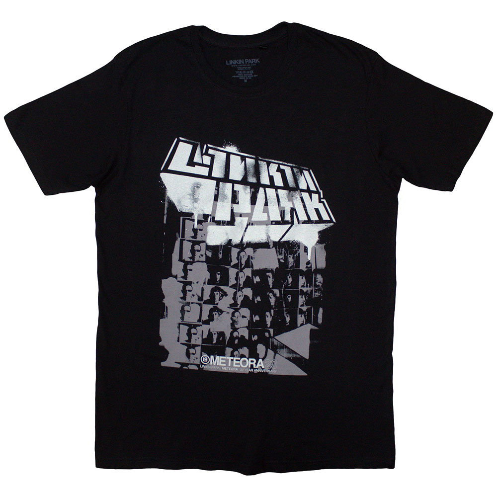 Linkin Park Unisex T-Shirt: Spray Collage (Large)