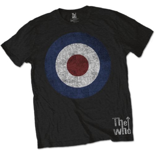 The Who Unisex T-Shirt: Target Distressed (Small)