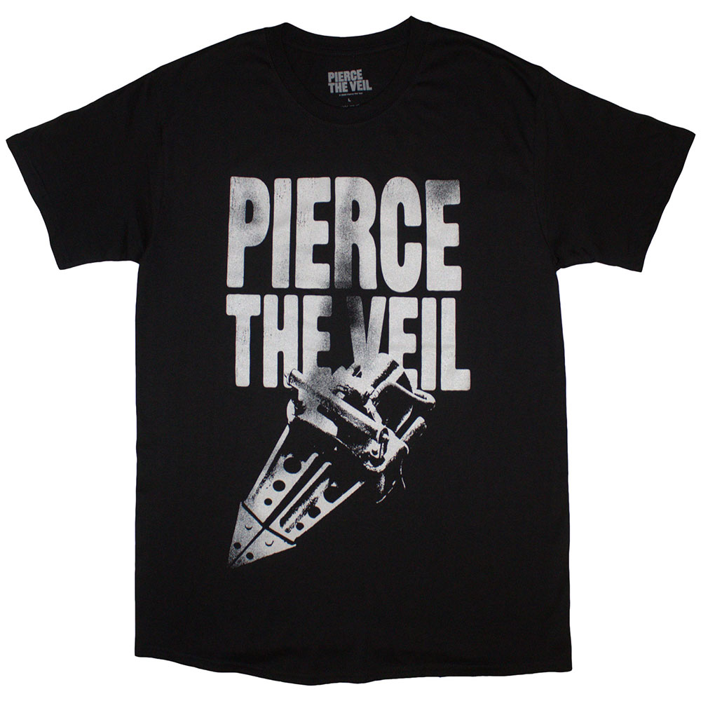 Pierce The Veil Unisex T-Shirt: Large Text (Medium)