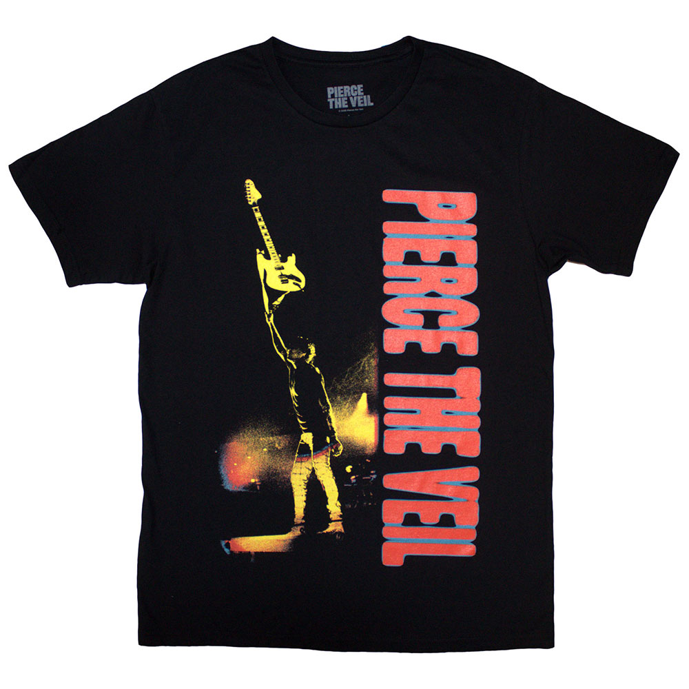 Pierce The Veil Unisex T-Shirt: Guitar Swing (Large)