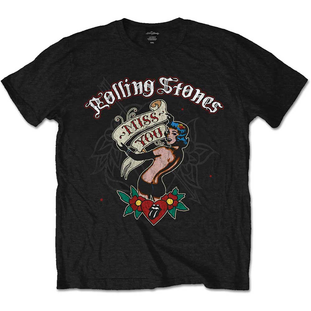 The Rolling Stones Unisex T-Shirt: Miss You (Small) - 2