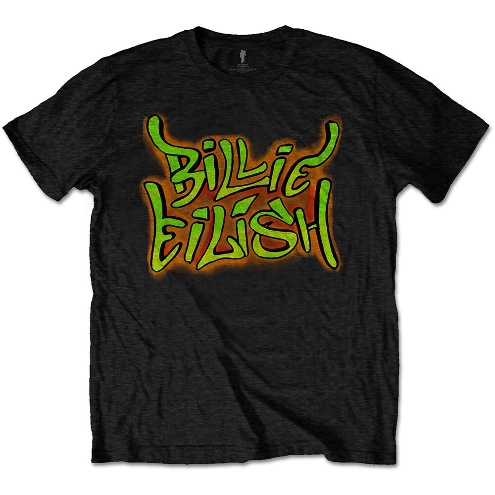 Billie Eilish Unisex T-Shirt: Graffiti (Medium)