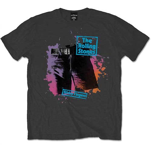 The Rolling Stones Unisex T-Shirt: Sticky Colours (Small) - 2