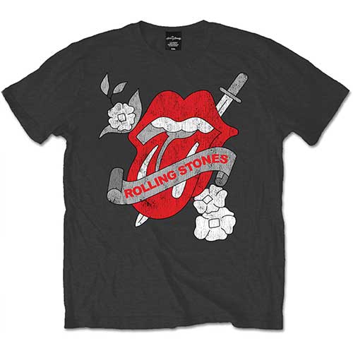 The Rolling Stones Unisex T-Shirt: Vintage Tattoo (Small)