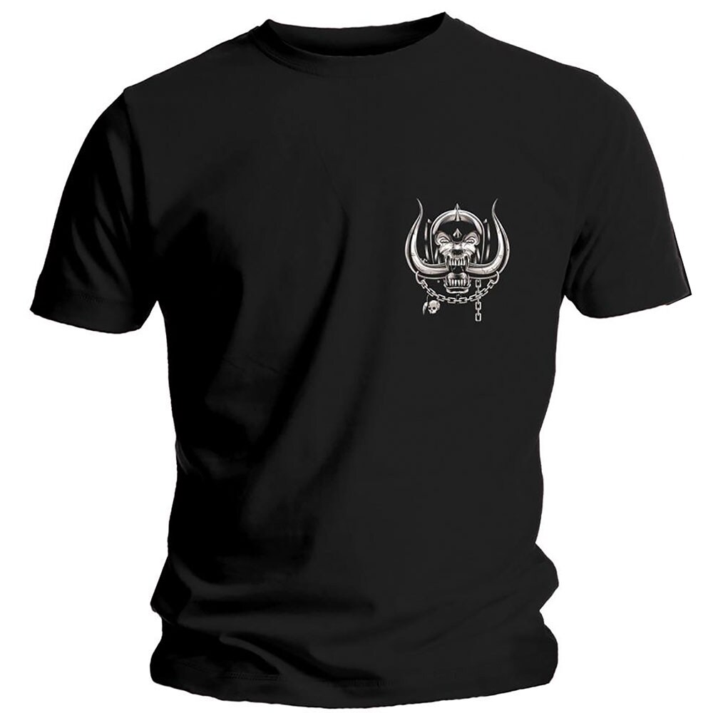 Motorhead Unisex T-Shirt: Pocket Logo (Small)
