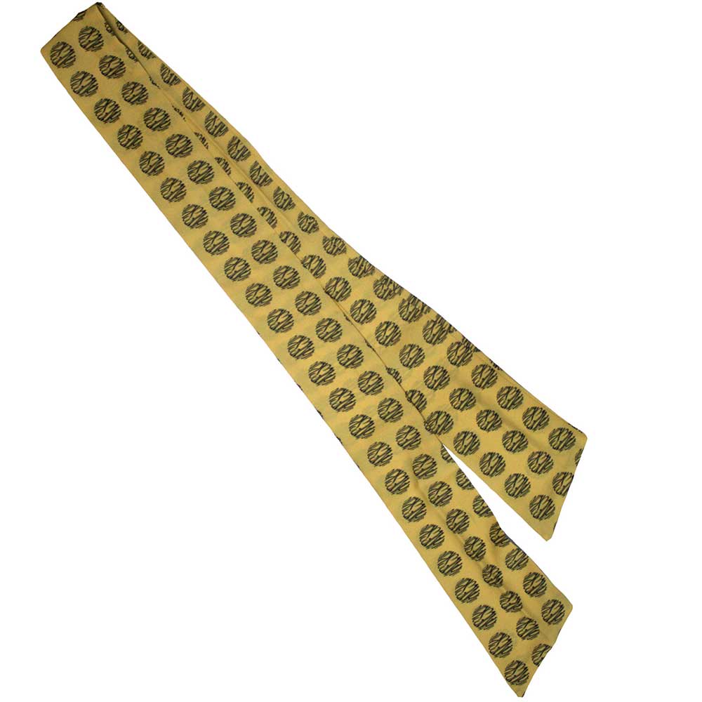 Maneskin Unisex Cravat: Warped Logo (Ex-Tour)