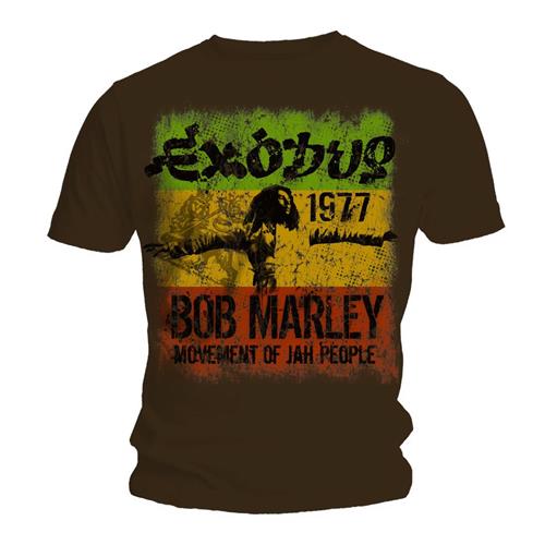 Bob Marley Unisex T-Shirt: Movement (Small)