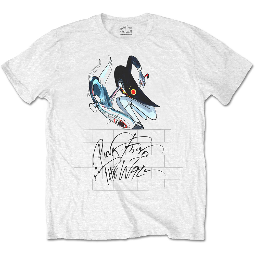 Pink Floyd Unisex T-Shirt: The Wall Teacher (Medium)