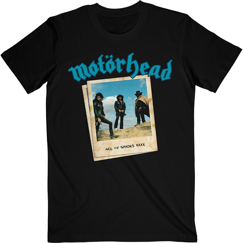Motorhead Unisex T-Shirt: Ace of Spades Photo (XX-Large)