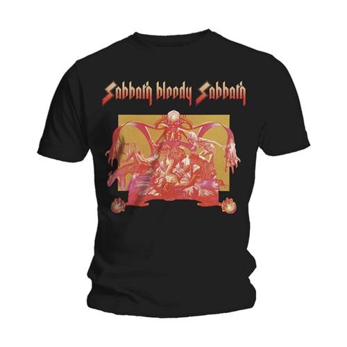 Black Sabbath Unisex T-Shirt: Sabbath Bloody Sabbath (Small) - 2