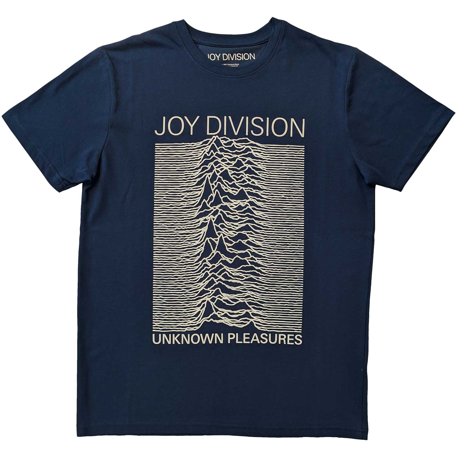 Joy Division Unisex T-Shirt: Unknown Pleasures FP (Large)