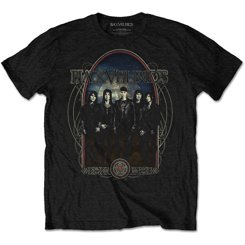 Black Veil Brides Unisex T-Shirt: Ornaments (Medium)