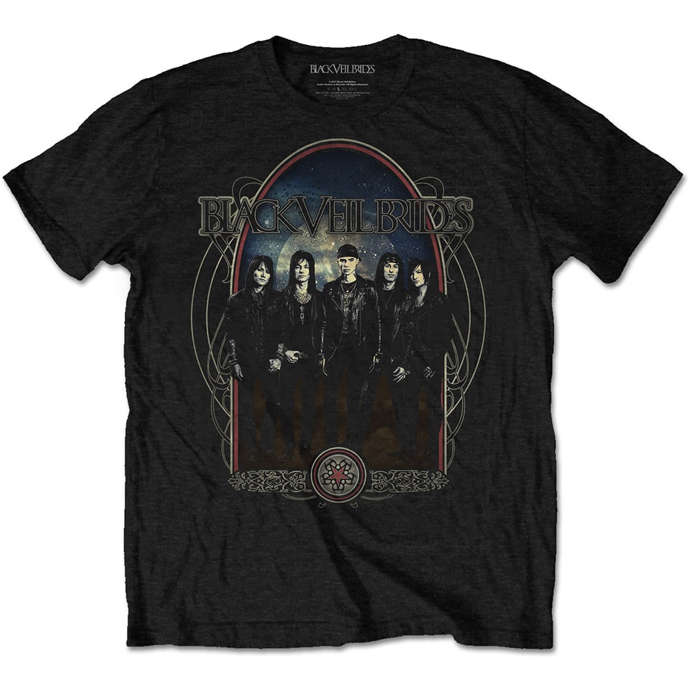 Black Veil Brides Unisex T-Shirt: Ornaments (Medium) - 2