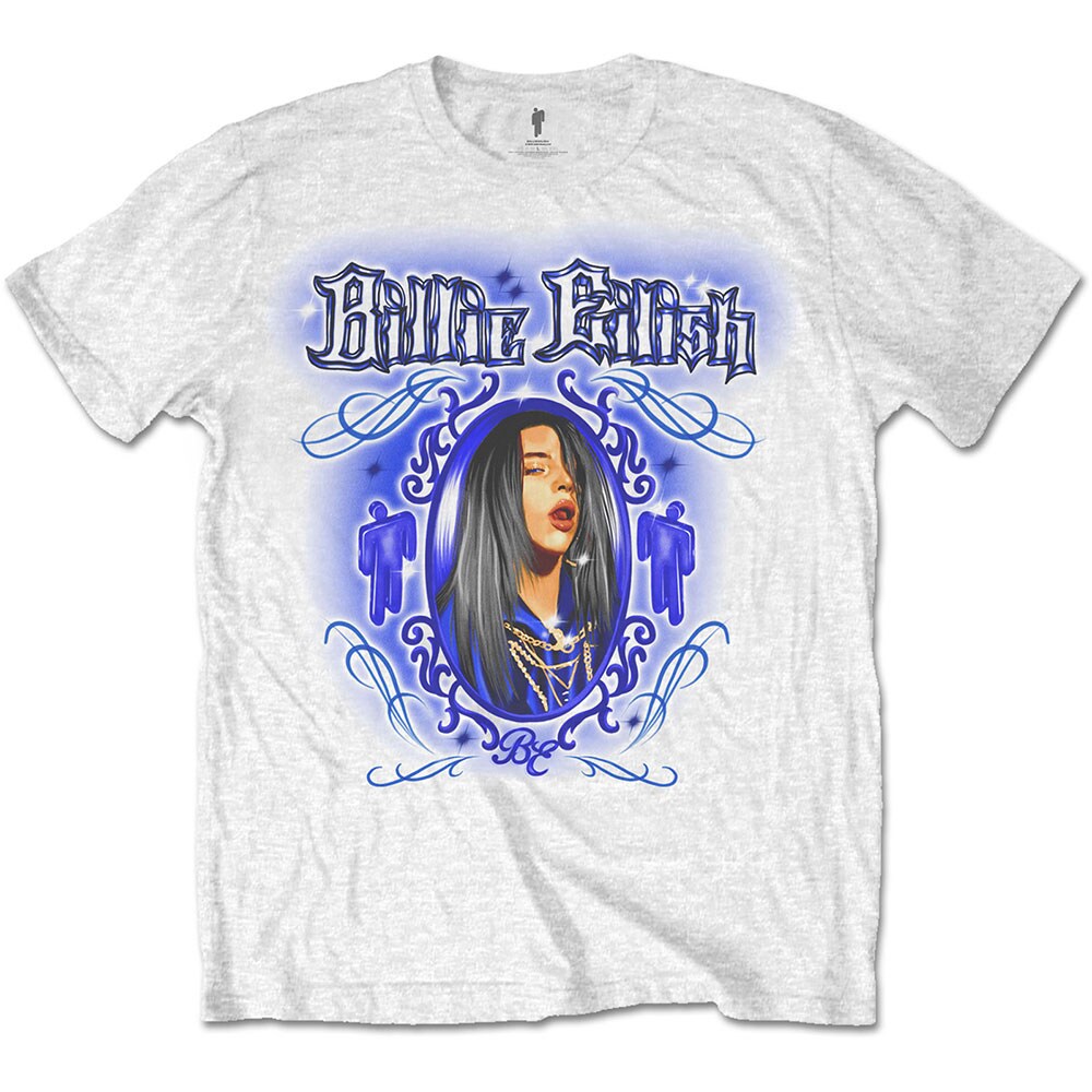 Billie Eilish Unisex T-Shirt: Airbrush (Small)