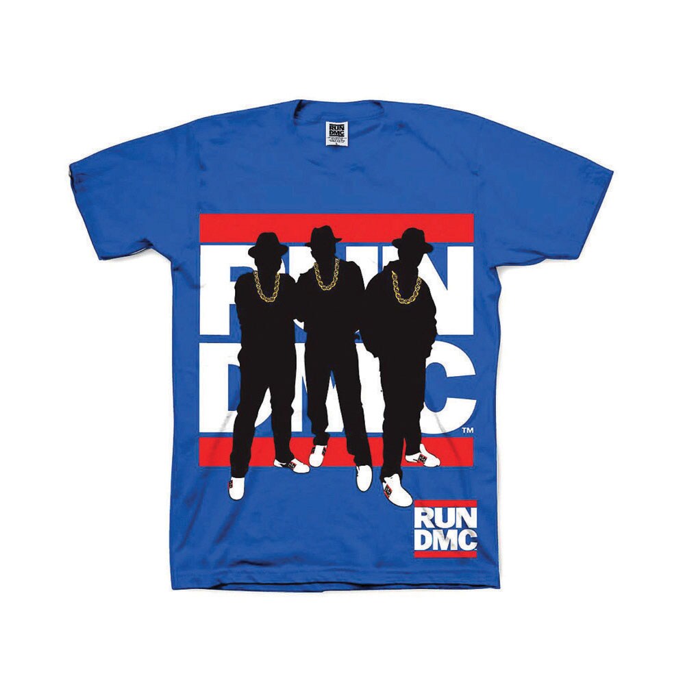 Run DMC Unisex T-Shirt: Silhouette (Small) - 2
