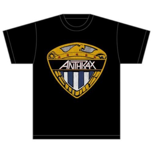 Anthrax Unisex T-Shirt: Eagle Shield (Small) - 2