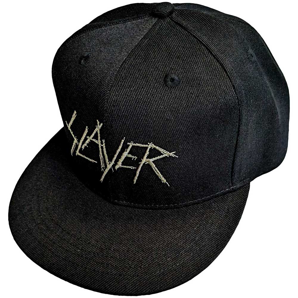 Slayer Unisex Snapback Cap: Scratchy Logo