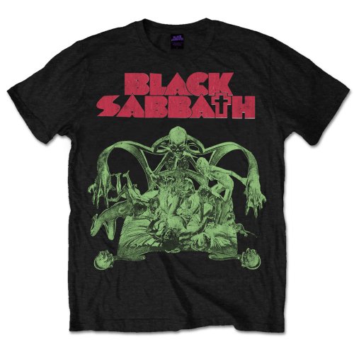Black Sabbath Unisex T-Shirt: Sabbath Cut-out (Small) - 2