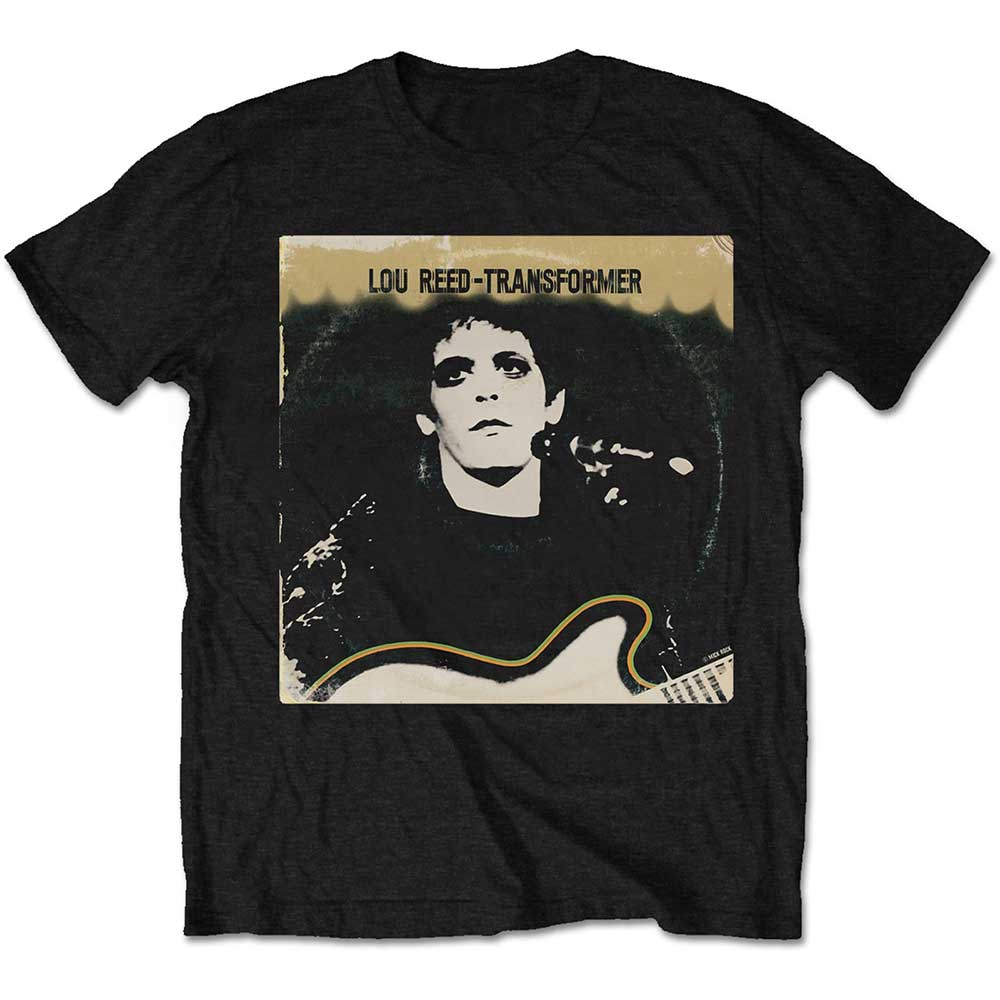 Lou Reed Unisex T-Shirt: Transformer Vintage Cover (Small)