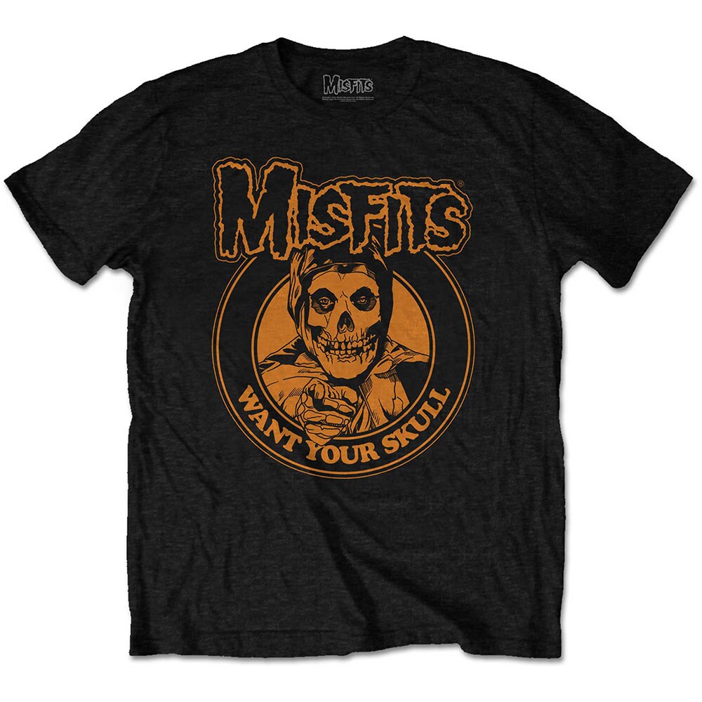 Misfits Unisex T-Shirt: Want Your Skull (X-Large)