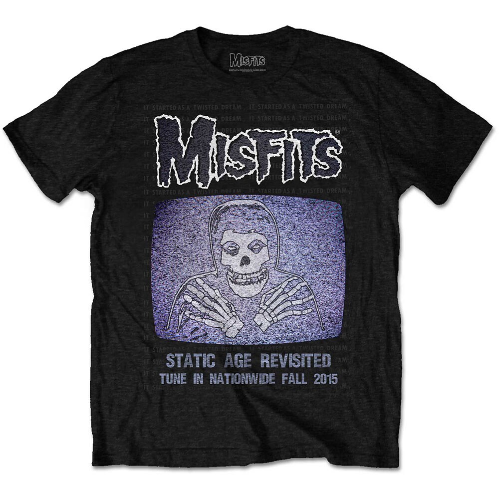Misfits Unisex T-Shirt: Static (Medium)
