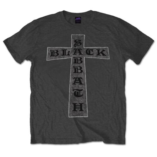 Black Sabbath Unisex T-Shirt: Cross (Small) - 2