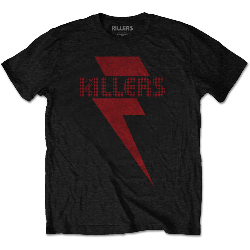 The Killers Unisex T-Shirt: Red Bolt (Large) - 2