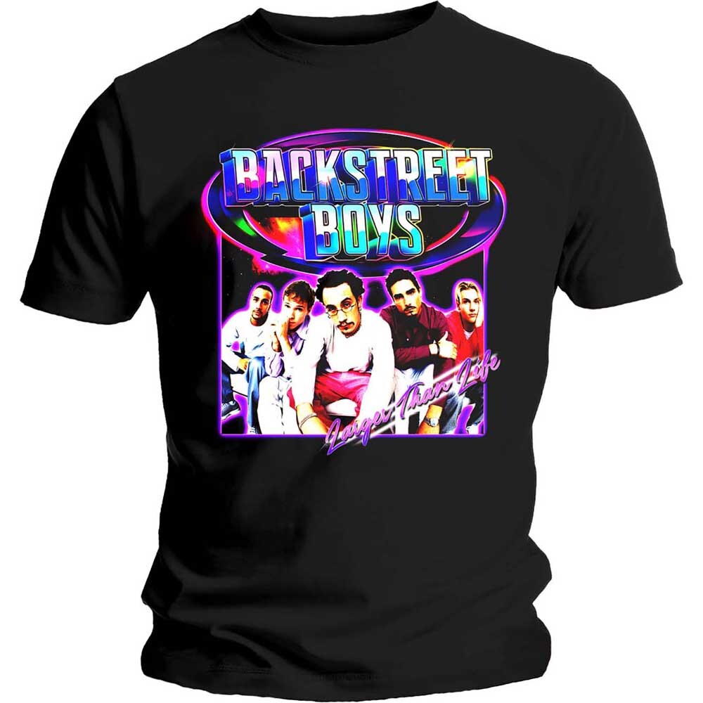 Backstreet Boys Unisex T-Shirt: Larger Than Life (Medium) - 2