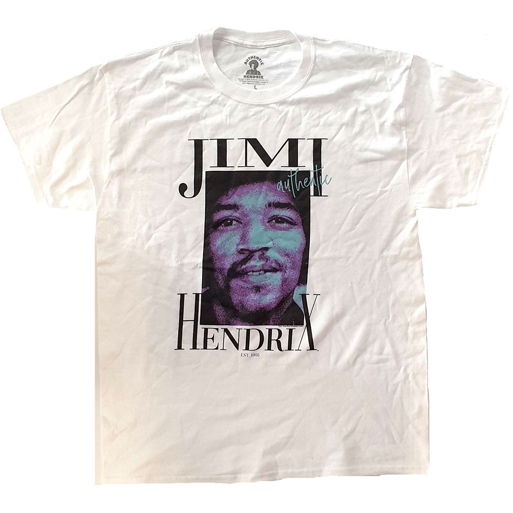 Jimi Hendrix Unisex T-Shirt: Authentic (X-Large)