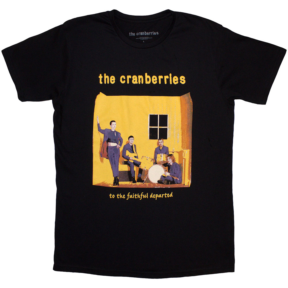 The Cranberries Unisex T-Shirt: Faithfully Departed Cover (XX-Large)