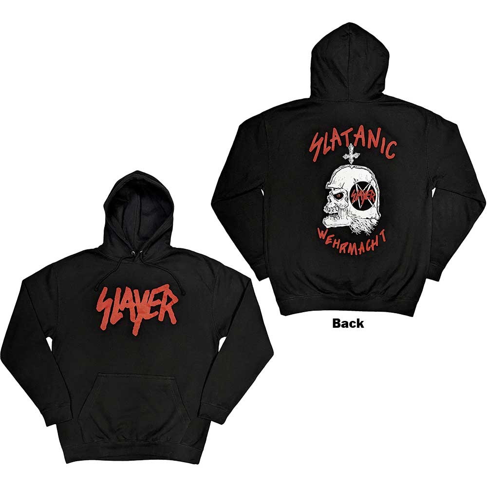 Slayer Unisex Pullover Hoodie: Slatanic (Back Print) (XX-Large)