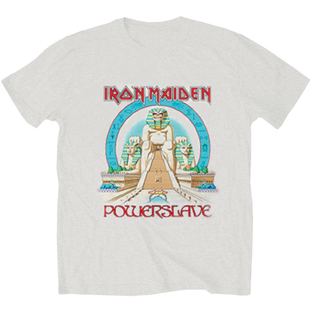 Iron Maiden Unisex T-Shirt: Powerslave Egypt (Small) - 2