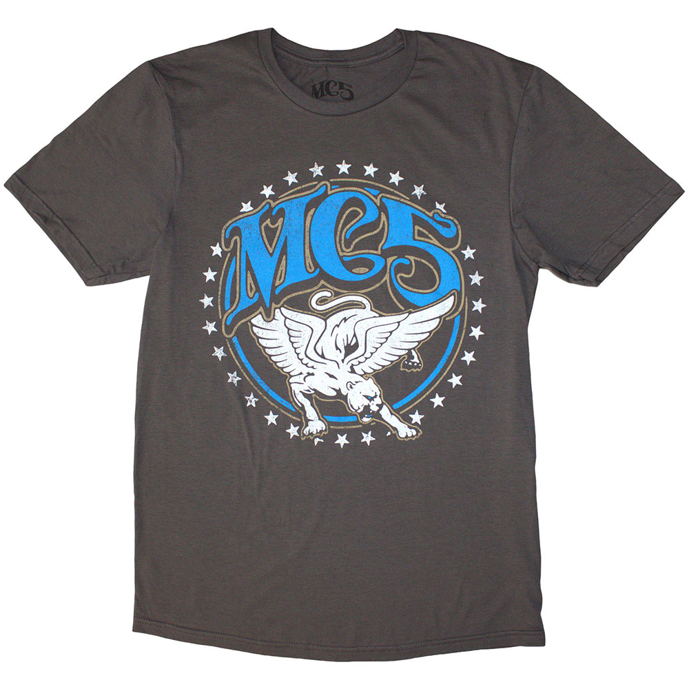 MC5 Unisex T-Shirt: Winged Panther (XX-Large)