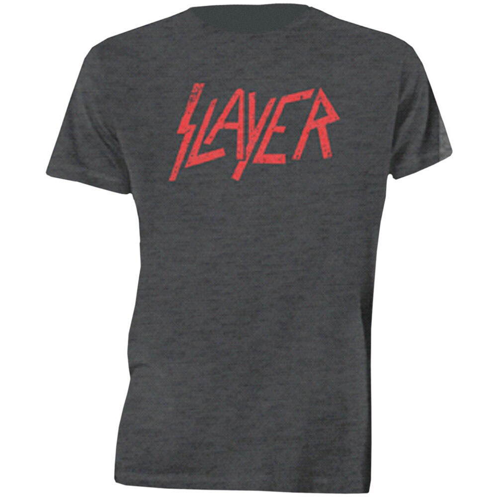 Slayer Unisex T-Shirt: Distressed Logo (Small) - 2