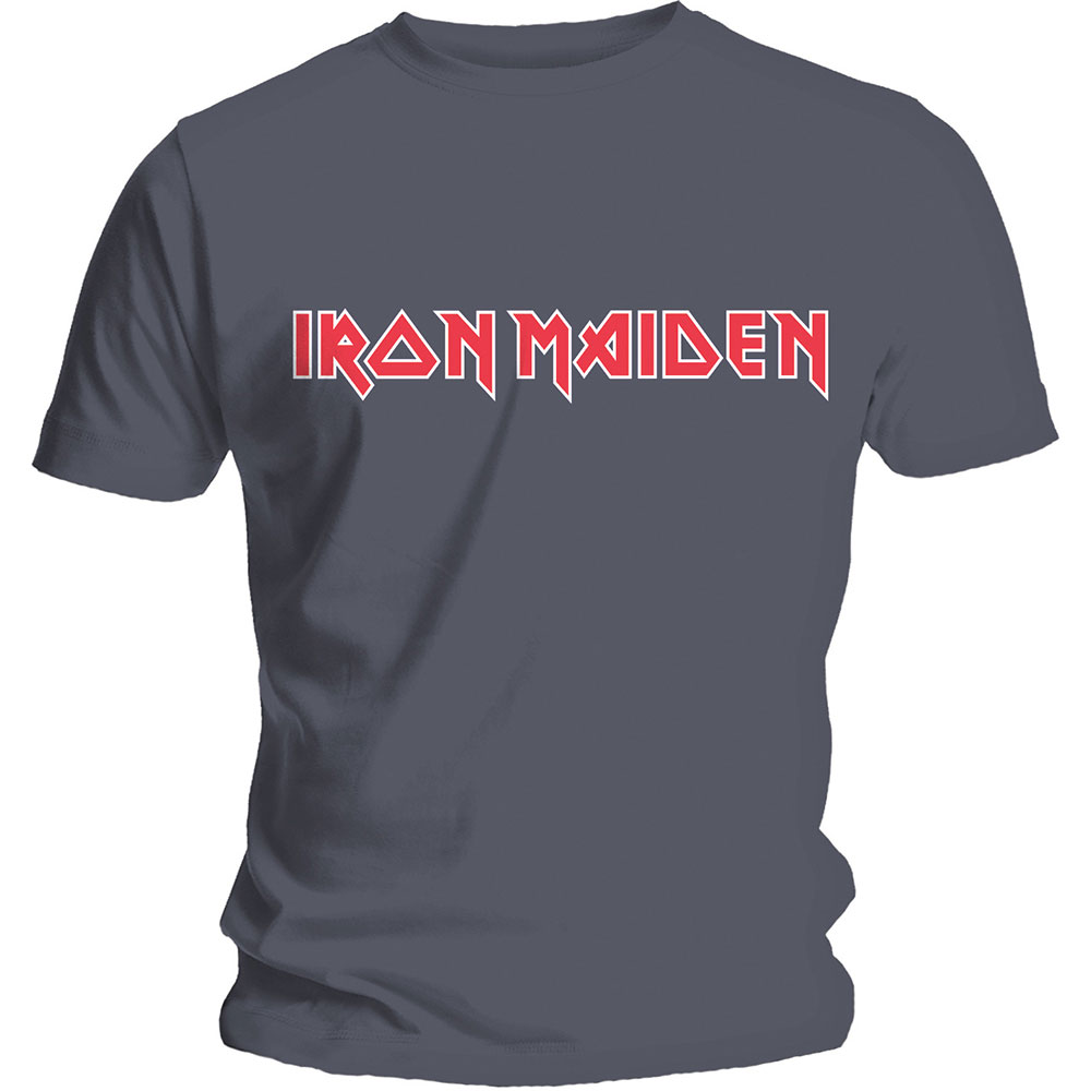 Iron Maiden Unisex T-Shirt: Classic Logo (Small)