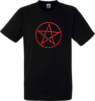 T-shirt: Pentagram - Viking Art Kollektion (Medium)