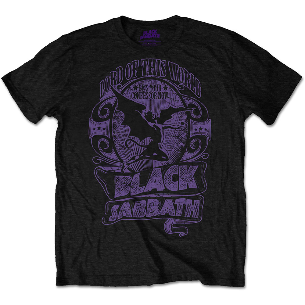 Black Sabbath Unisex T-Shirt: Lord of this world (Small)