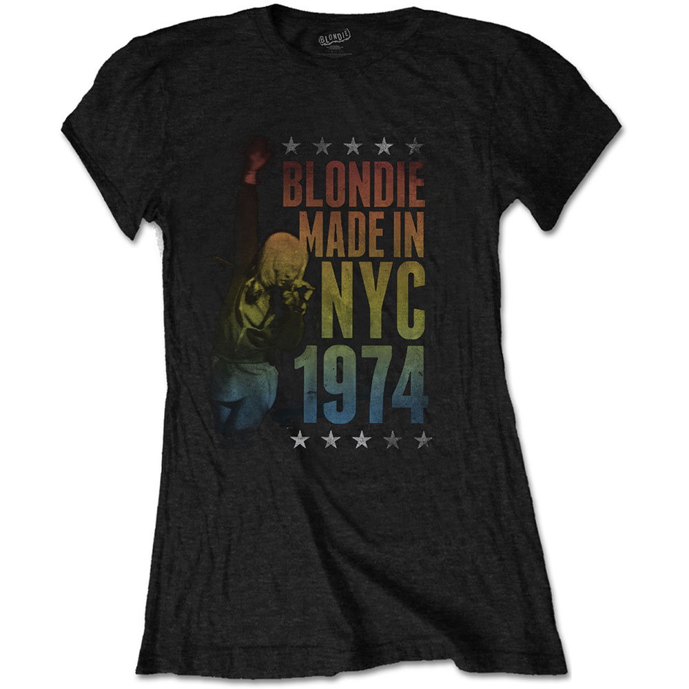 Blondie Ladies T-Shirt: Made in NYC (Medium)