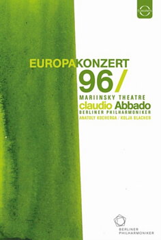 BERLINER PHILHARMONIKER / CLAUDIO ABBADO: Berliner Philharmoniker - Claudio Abbado - Europakonzert 1996 From St. Petersburg (DVD)