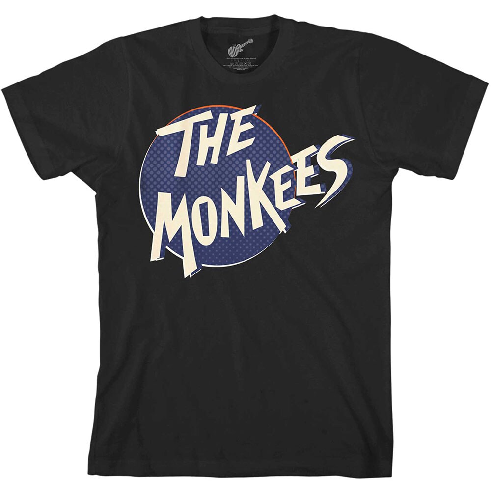 The Monkees Unisex T-Shirt: Retro Dot Logo (Small)